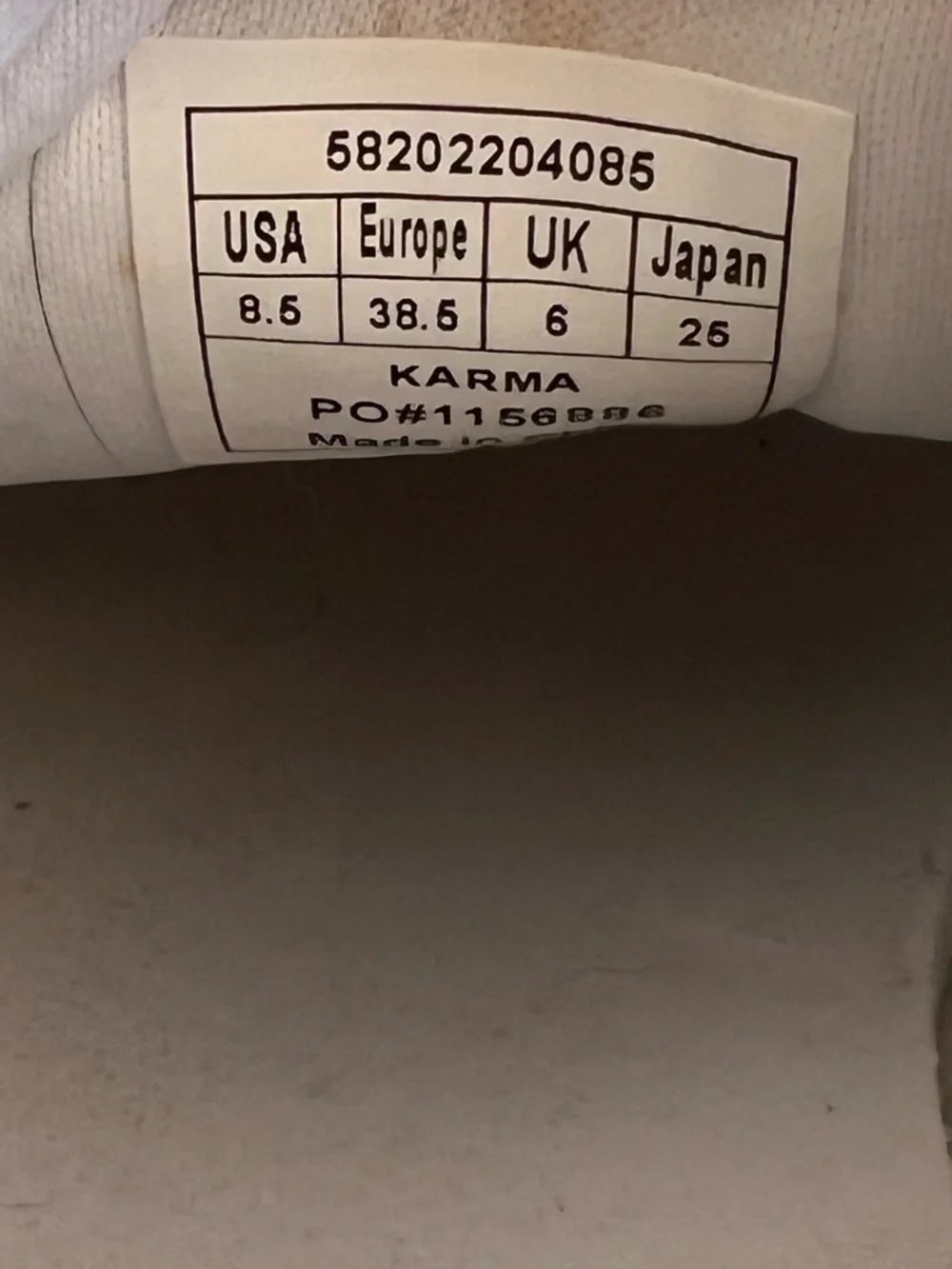 Brunswick Karma Women’s Knit Lace-Up Bowling Shoes in Gray and White - Picture 6 of 7